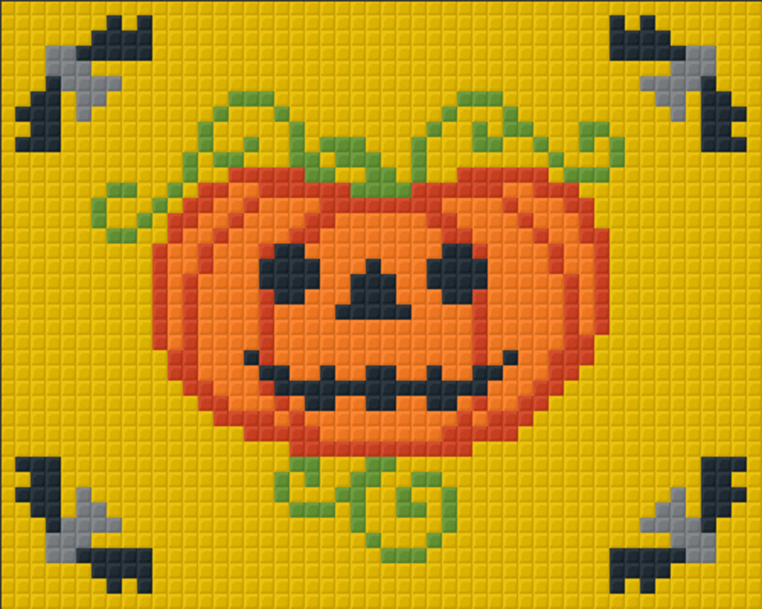 Halloween One [1] Baseplate PixelHobby Mini-mosaic Art Kit image 0